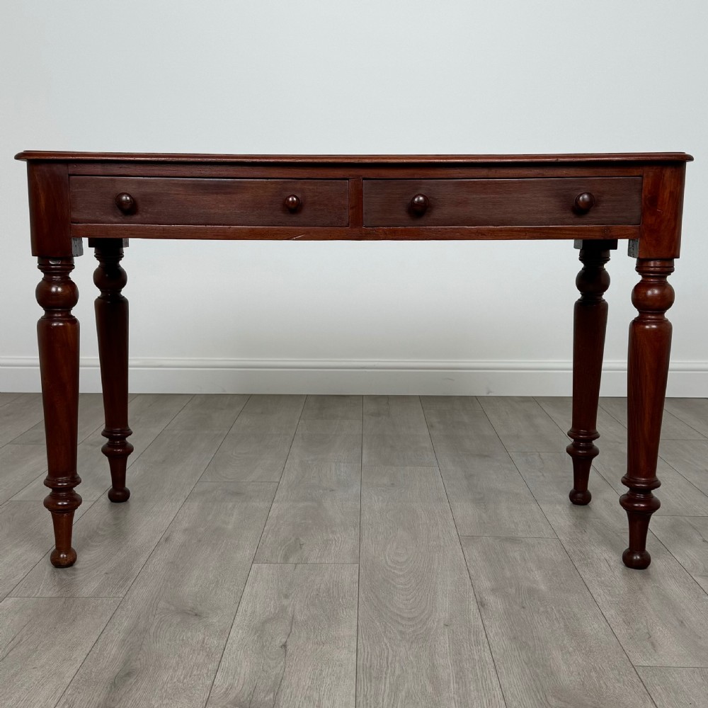  Antique 19th Century Writing Table In Mahogany