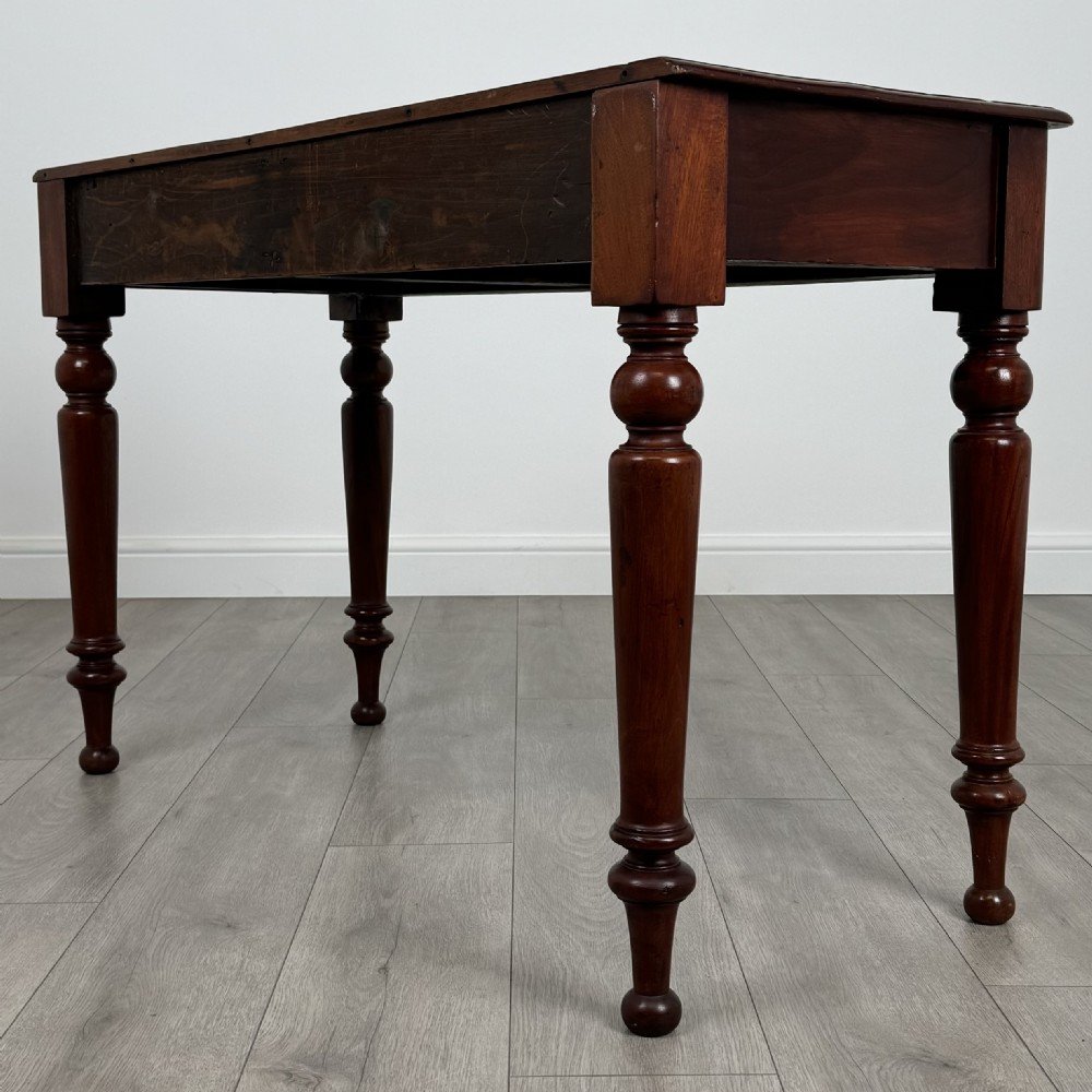  Antique 19th Century Writing Table In Mahogany View VI