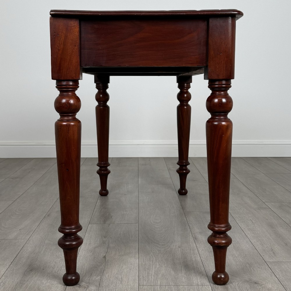  Antique 19th Century Writing Table In Mahogany View VII