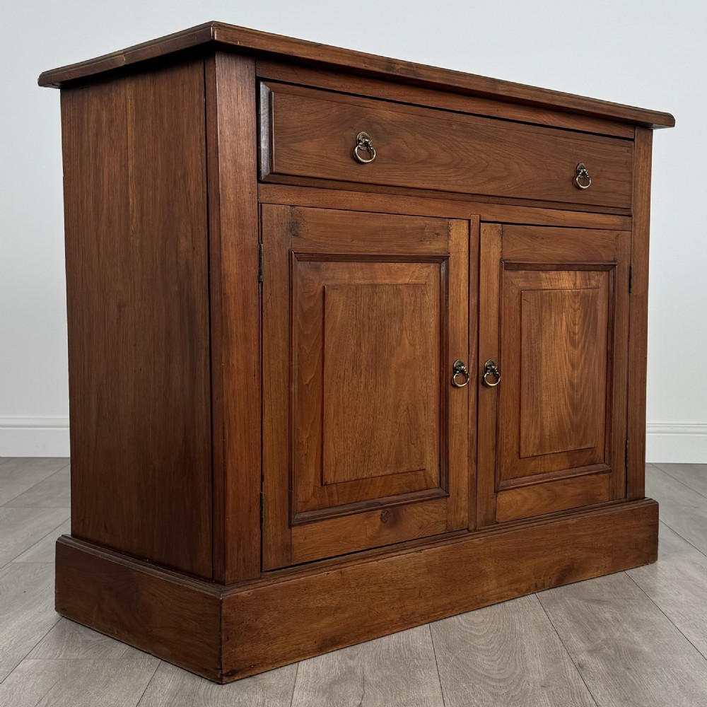 Antique 20th Century Cupboard In Cherrywood  View X