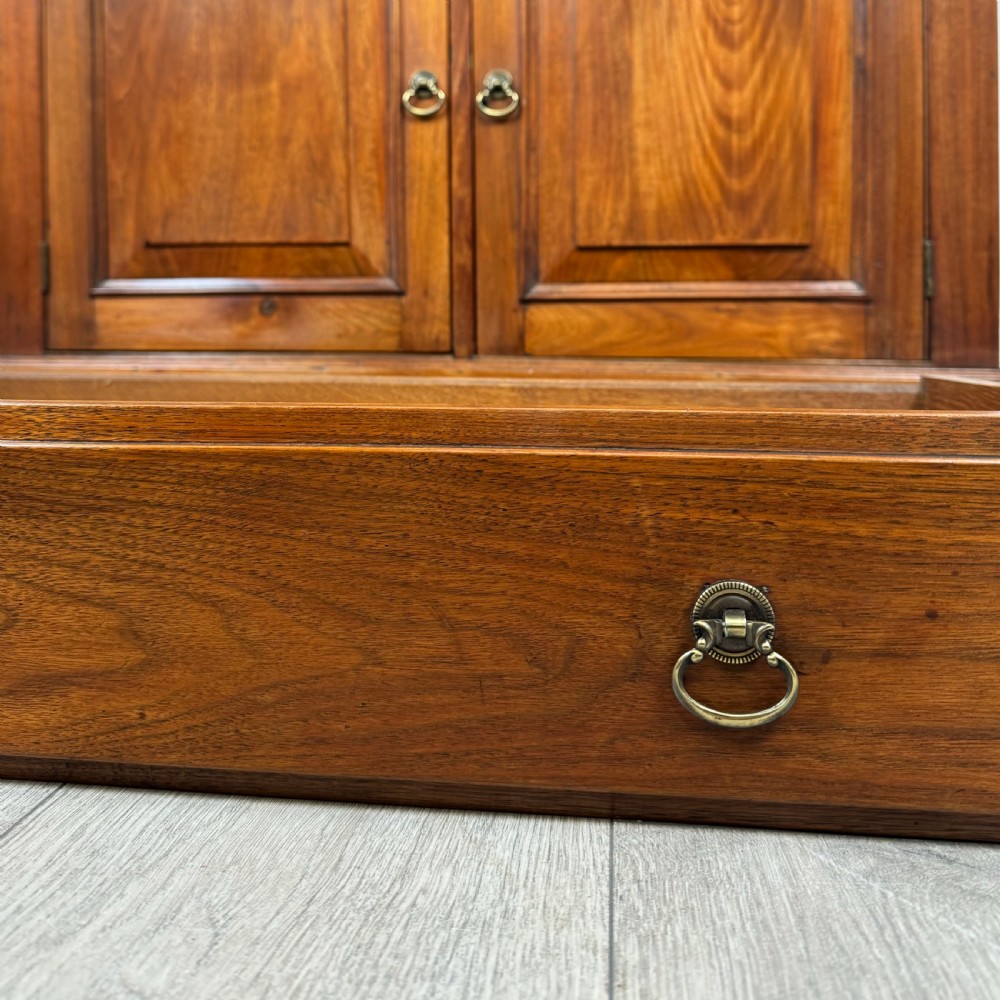 Antique 20th Century Cupboard In Cherrywood  View XII