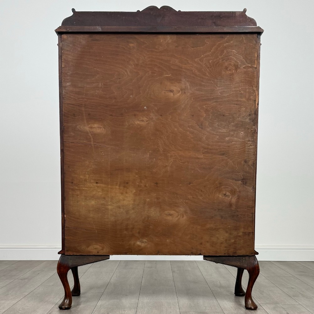 Antique 20th Century Glazed Display Cabinet In Mahogany  View VI