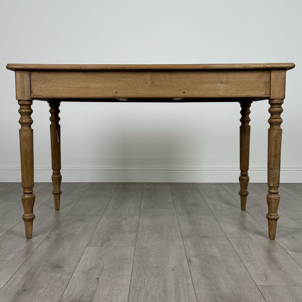 Antique 20th Century Ash Writing Table Of Good Quality View VI