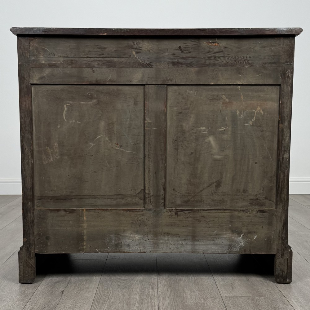Antique 19th Century Good Quality Chest Of Drawers In Oak View V