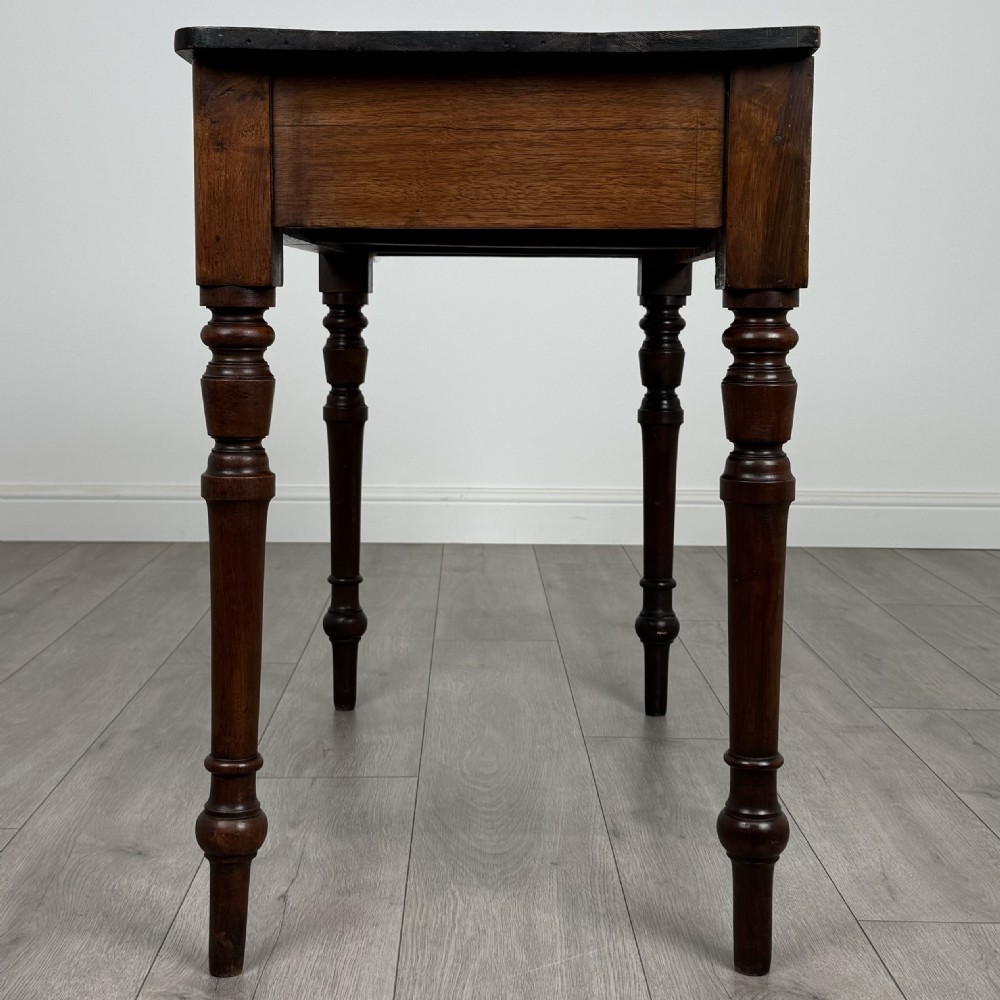 Antique 19th Century Writing Table In Oak  View III