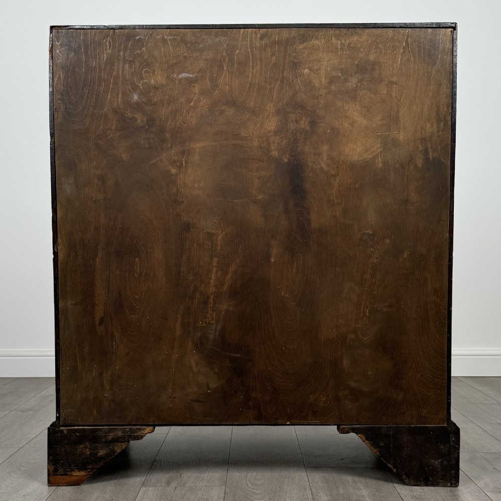 Antique 18th Century Finest Quality Bureau In Mahogany  View VI