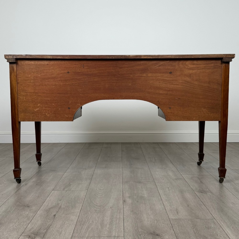 Antique 20th Century Fine Quality Desk In Mahogany  View VI