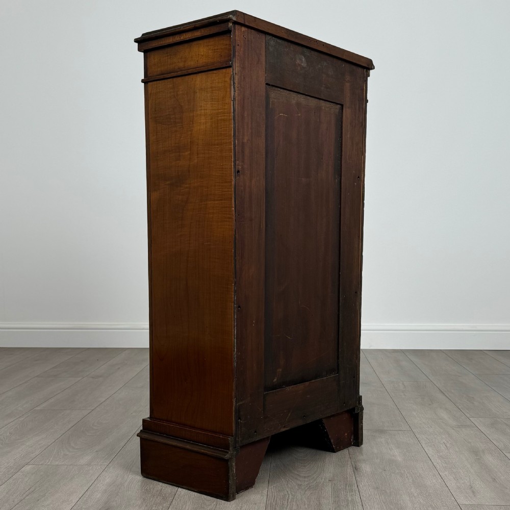 Antique 18th Century Small Open Bookcase In Mahogany  View IV
