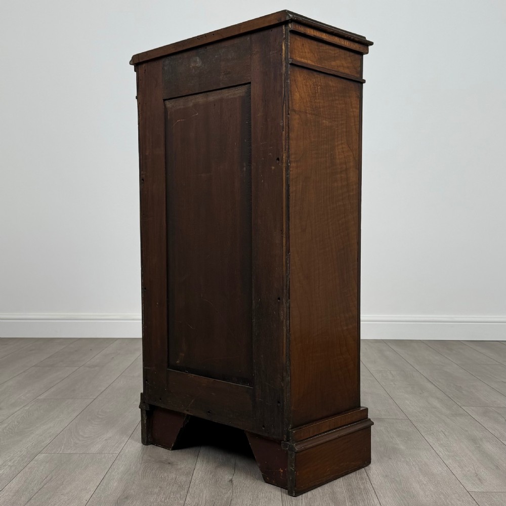 Antique 18th Century Small Open Bookcase In Mahogany  View VI