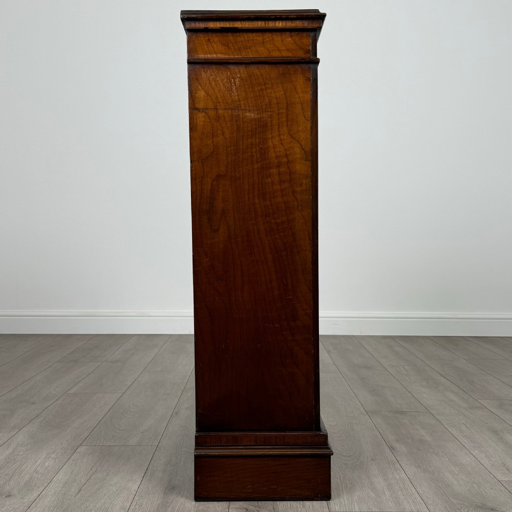 Antique 18th Century Small Open Bookcase In Mahogany  View VII