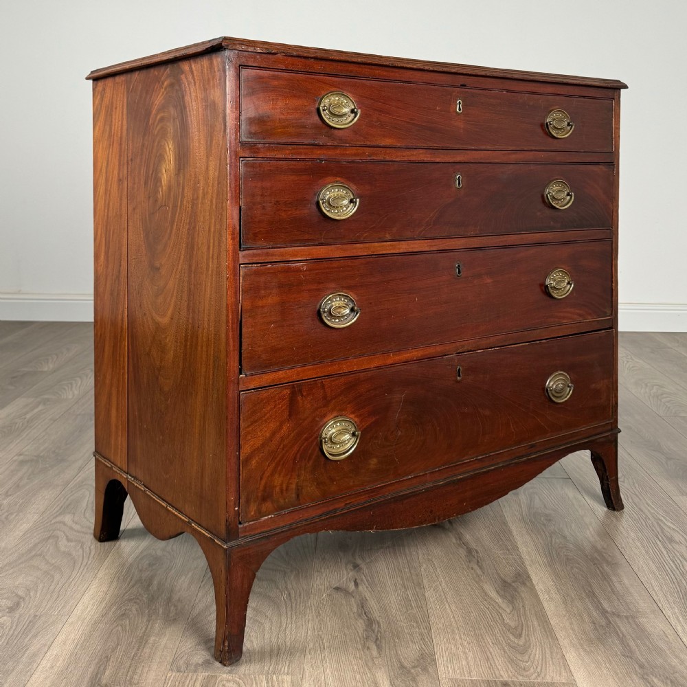  Antique 18th Century Chest Of Drawers In Mahogany  View VIII