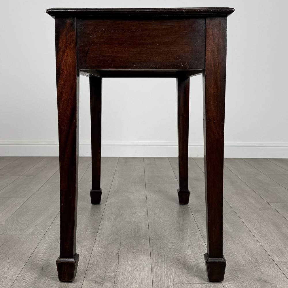 Antique 20th Century Writing Table In Mahogany  View IV