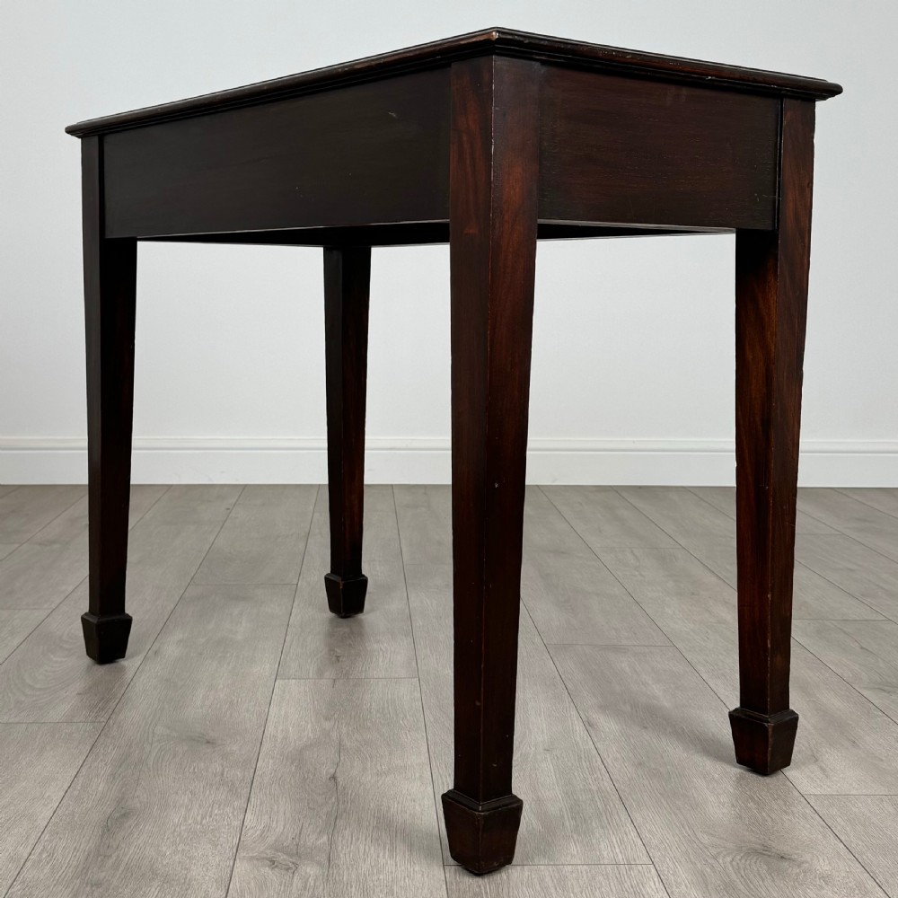 Antique 20th Century Writing Table In Mahogany  View VI