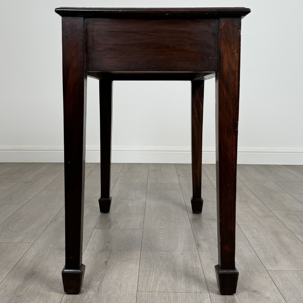Antique 20th Century Writing Table In Mahogany  View VII