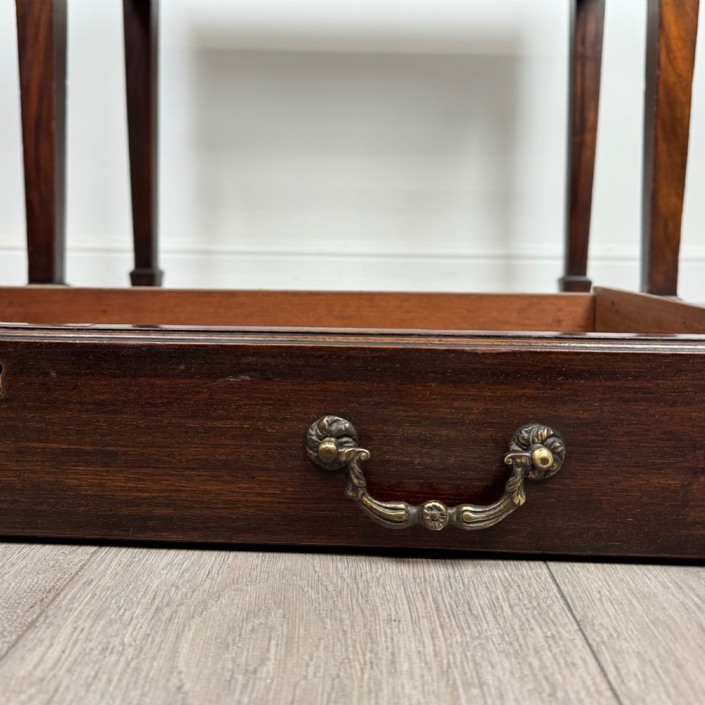 Antique 20th Century Writing Table In Mahogany  View XI