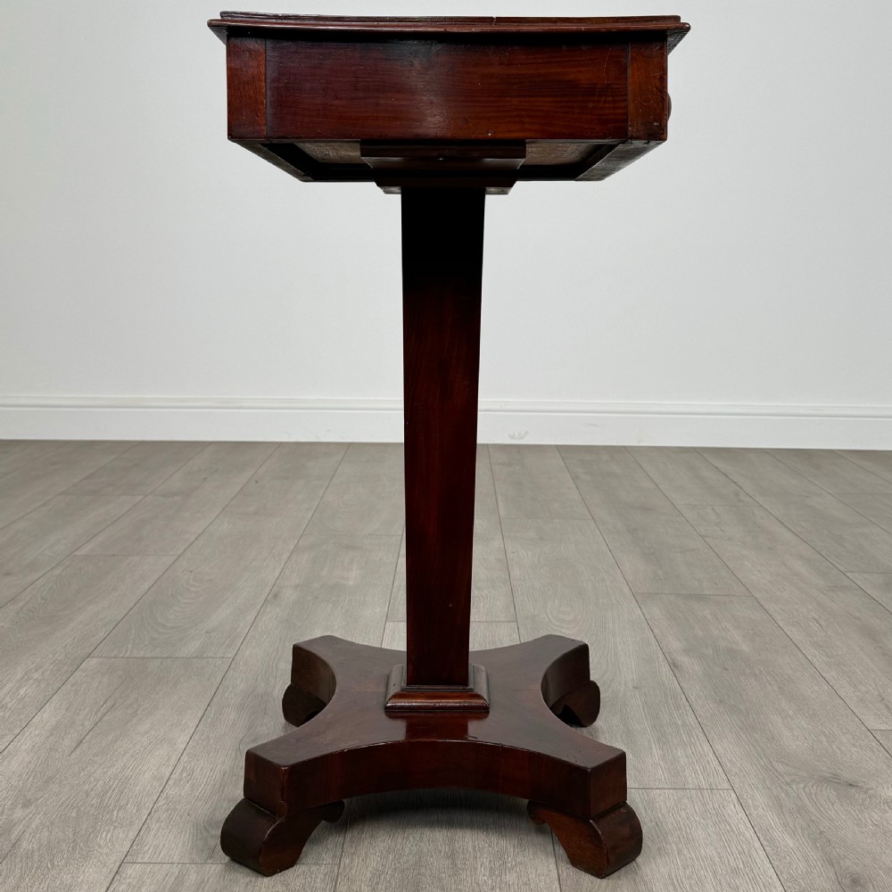 Antique 19th Century Side Table In Mahogany  View VII