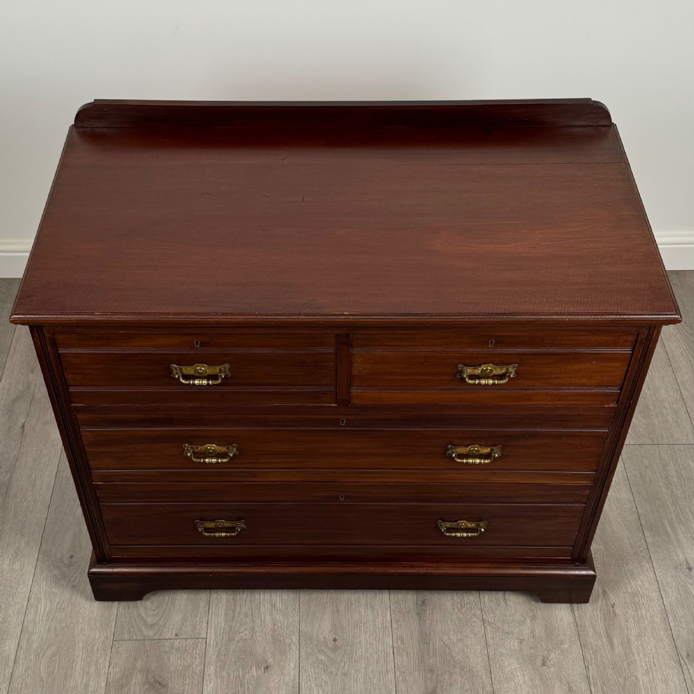 Antique 20th Century Chest Of Drawers In Walnut  View IX