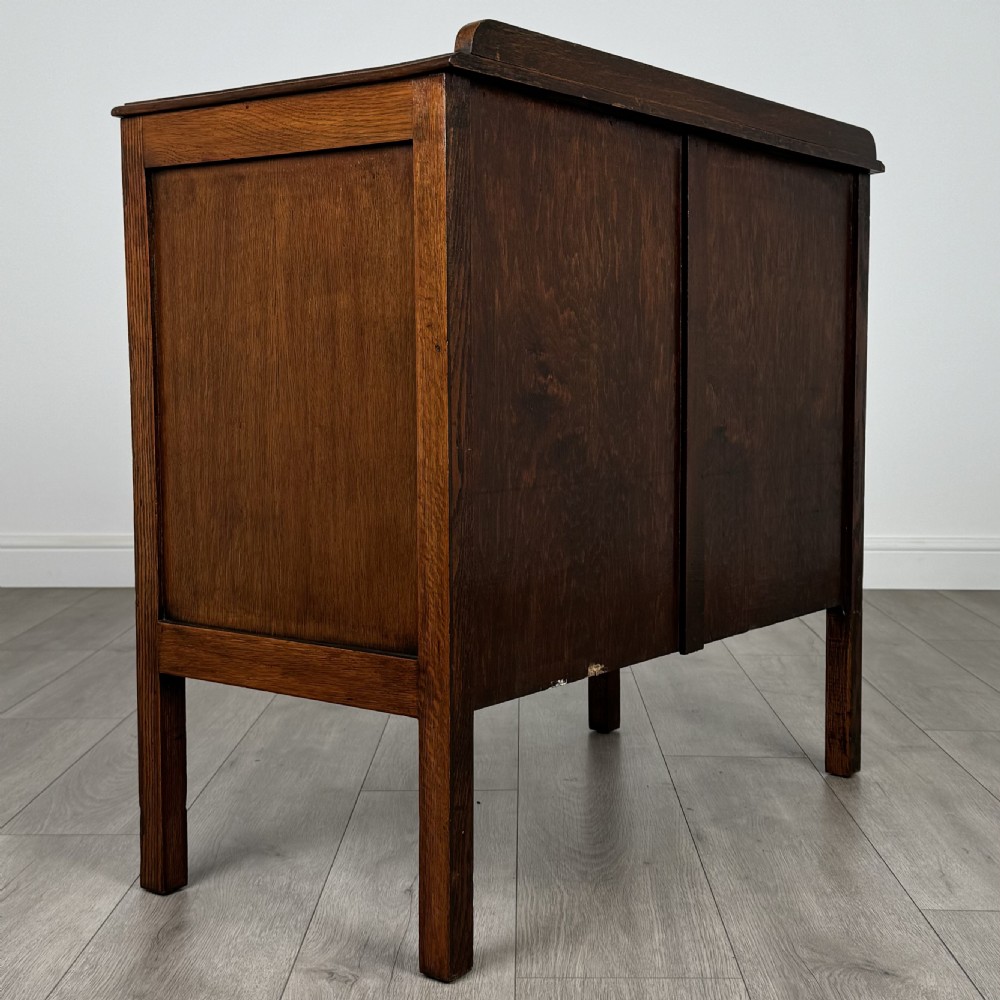 Antique 20th Century Golden Oak Chest Of Drawers  View IV