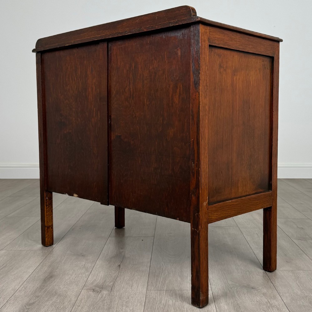 Antique 20th Century Golden Oak Chest Of Drawers  View VI
