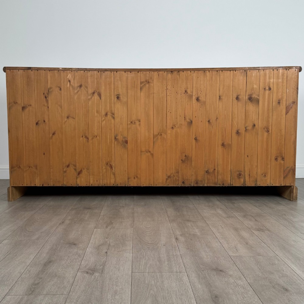  Vintage 20th Century Fine Quality Large Sideboard In Pine  View VI