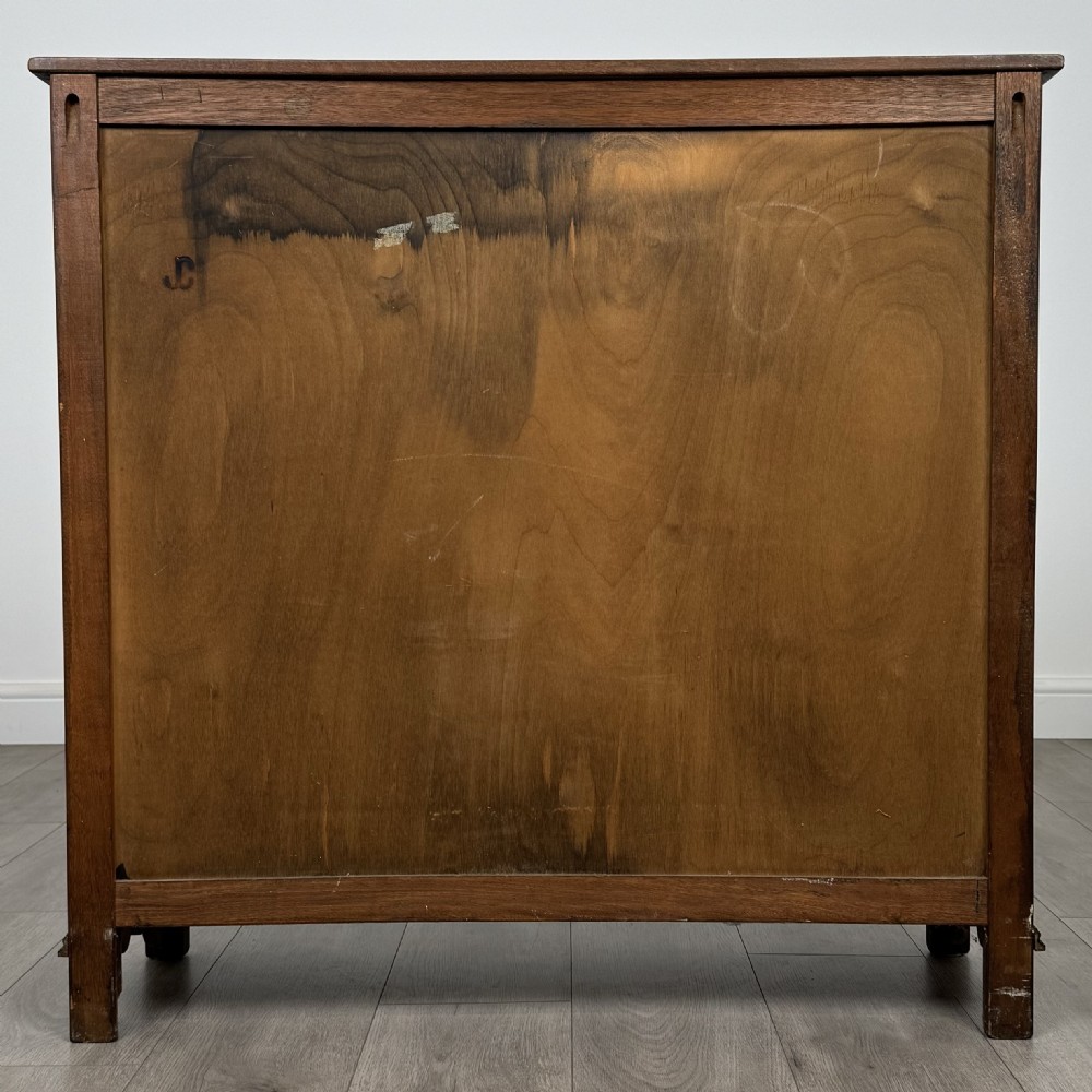 Antique 20th Century Glazed Display Cabinet In Oak  View VI