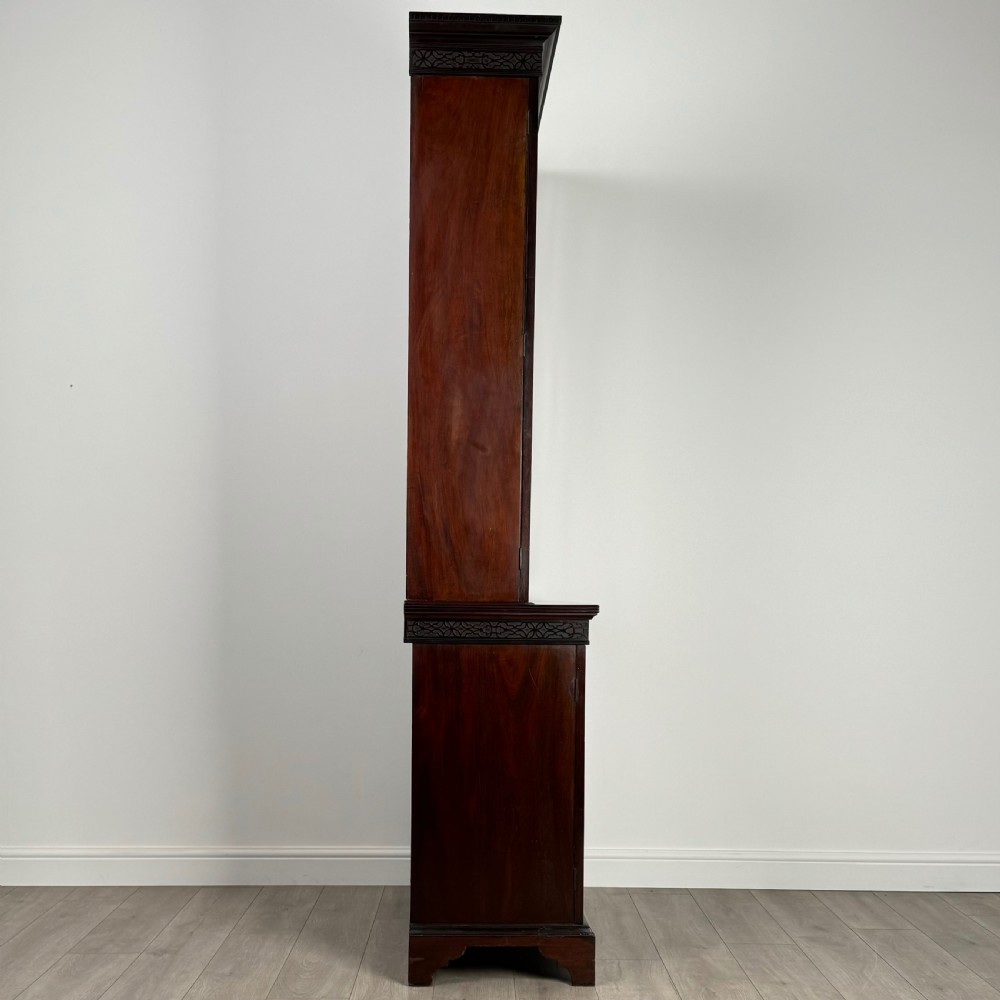 Antique 19th Century Chippendale Style Bookcase  View IX