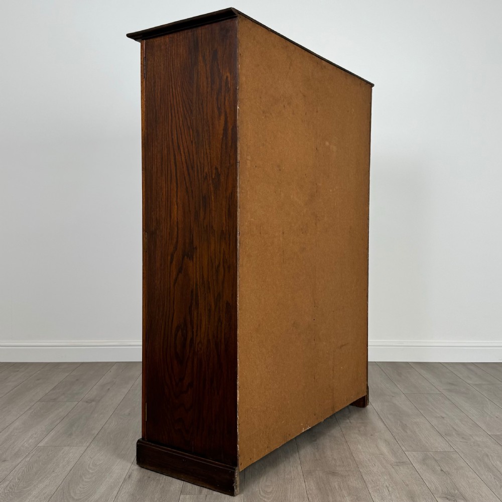 Antique 20th Century Small Oak Wardrobe Of Good Quality  View V