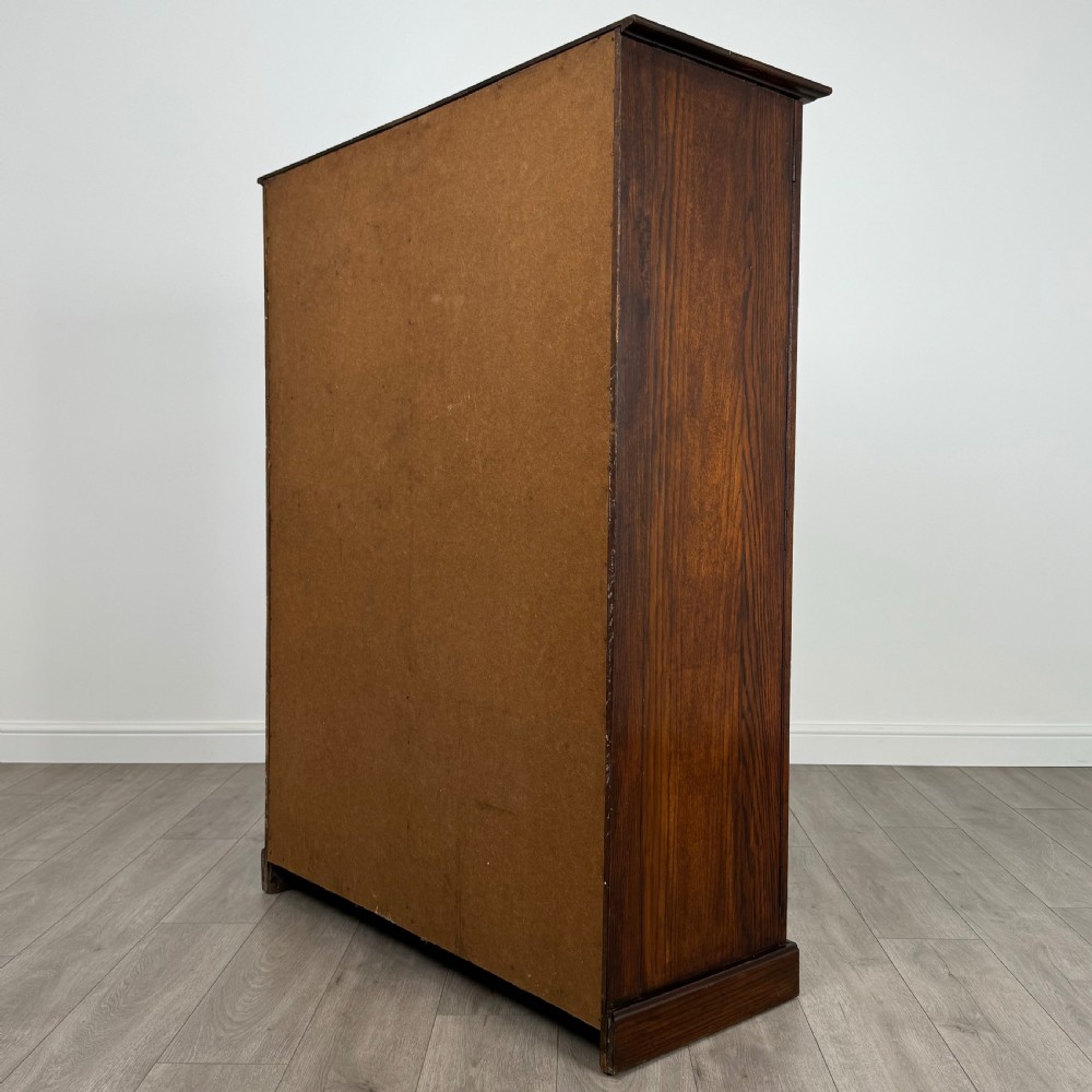Antique 20th Century Small Oak Wardrobe Of Good Quality  View VII