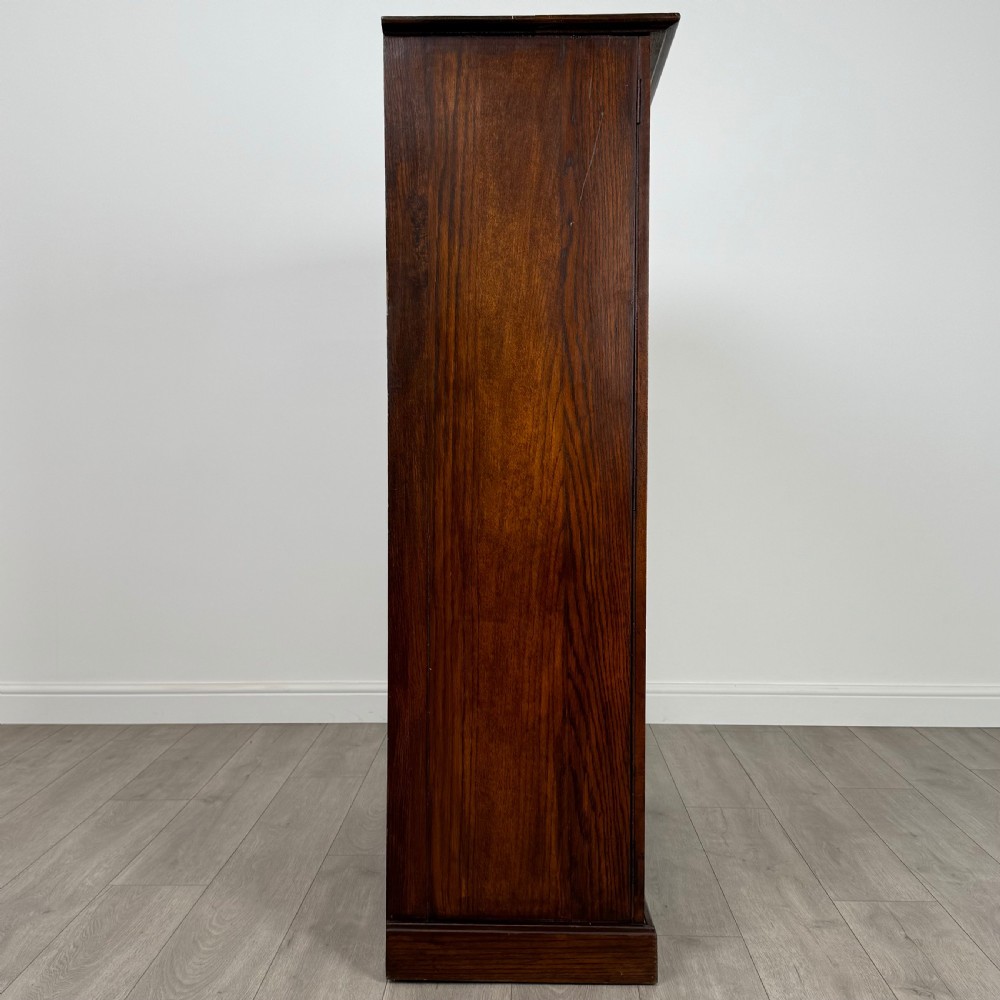 Antique 20th Century Small Oak Wardrobe Of Good Quality  View VIII