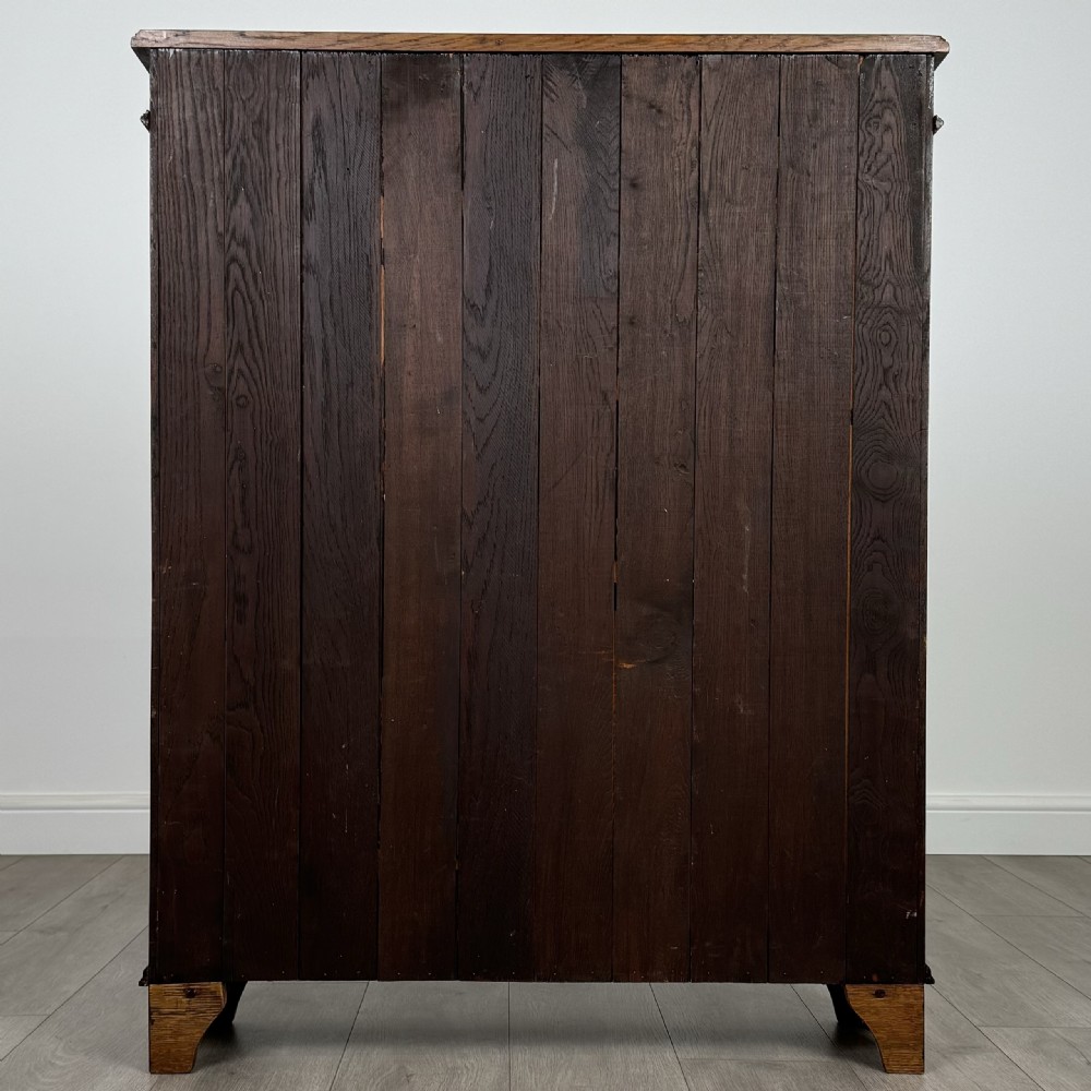  Antique 20th Century Display Cabinet In Oak  View V