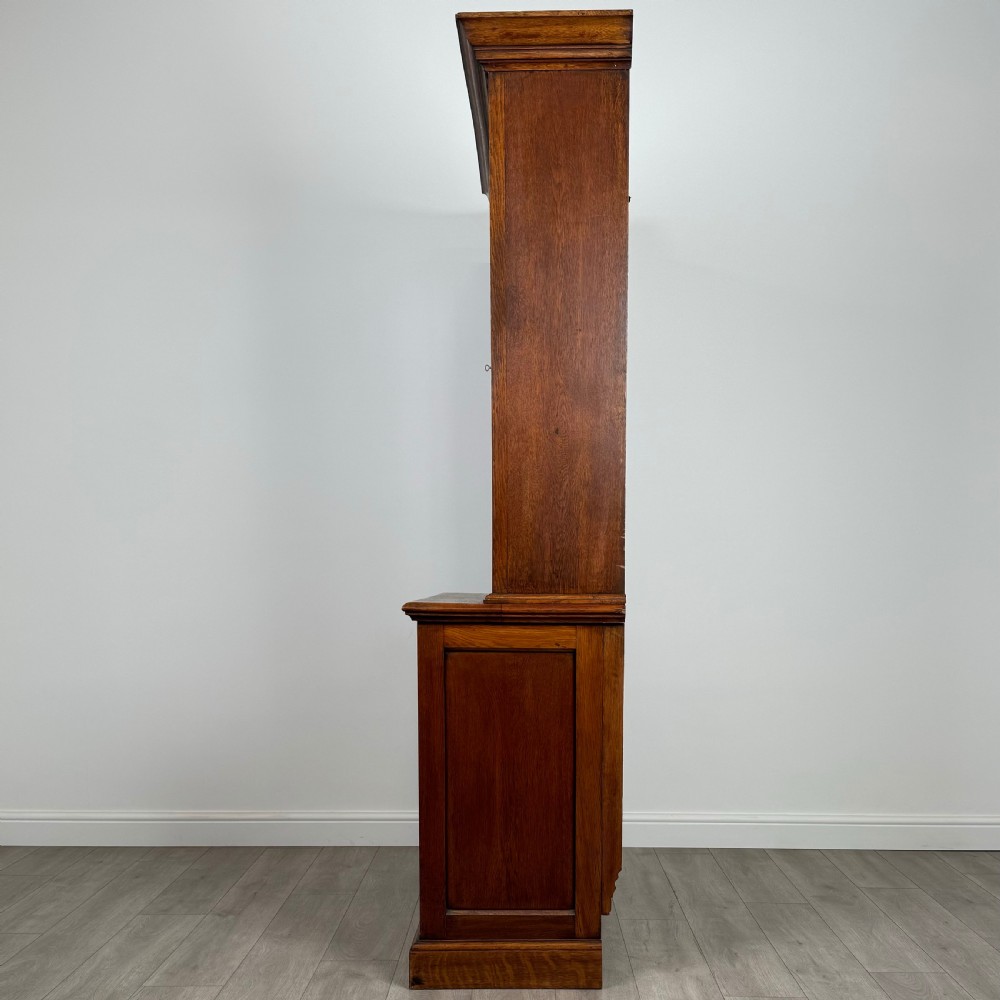 Antique 20th Century Fine Quality Bookcase In Oak  View V