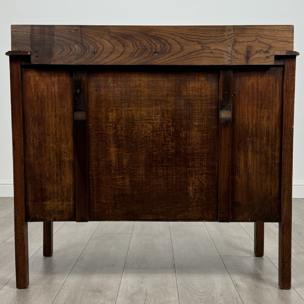 Antique 20th Century Golden Oak Chest Of Drawers  View IV