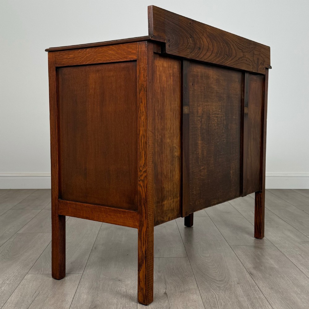 Antique 20th Century Golden Oak Chest Of Drawers  View V