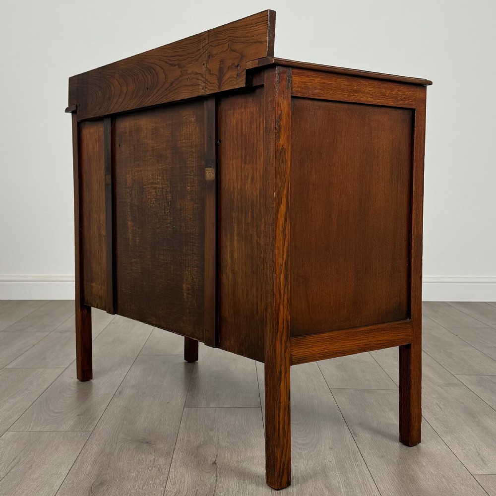 Antique 20th Century Golden Oak Chest Of Drawers  View VI