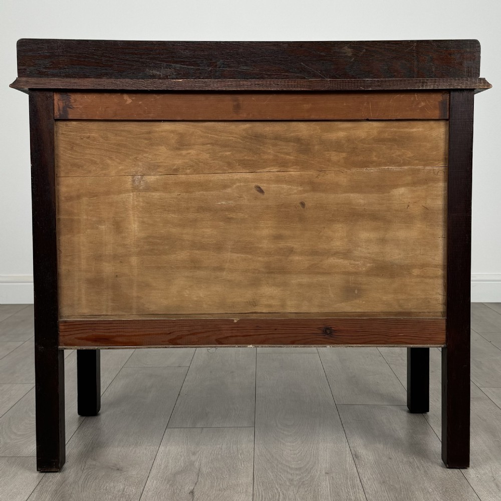 Antique 20th Century Good Quality Cupboard In Oak  View VI