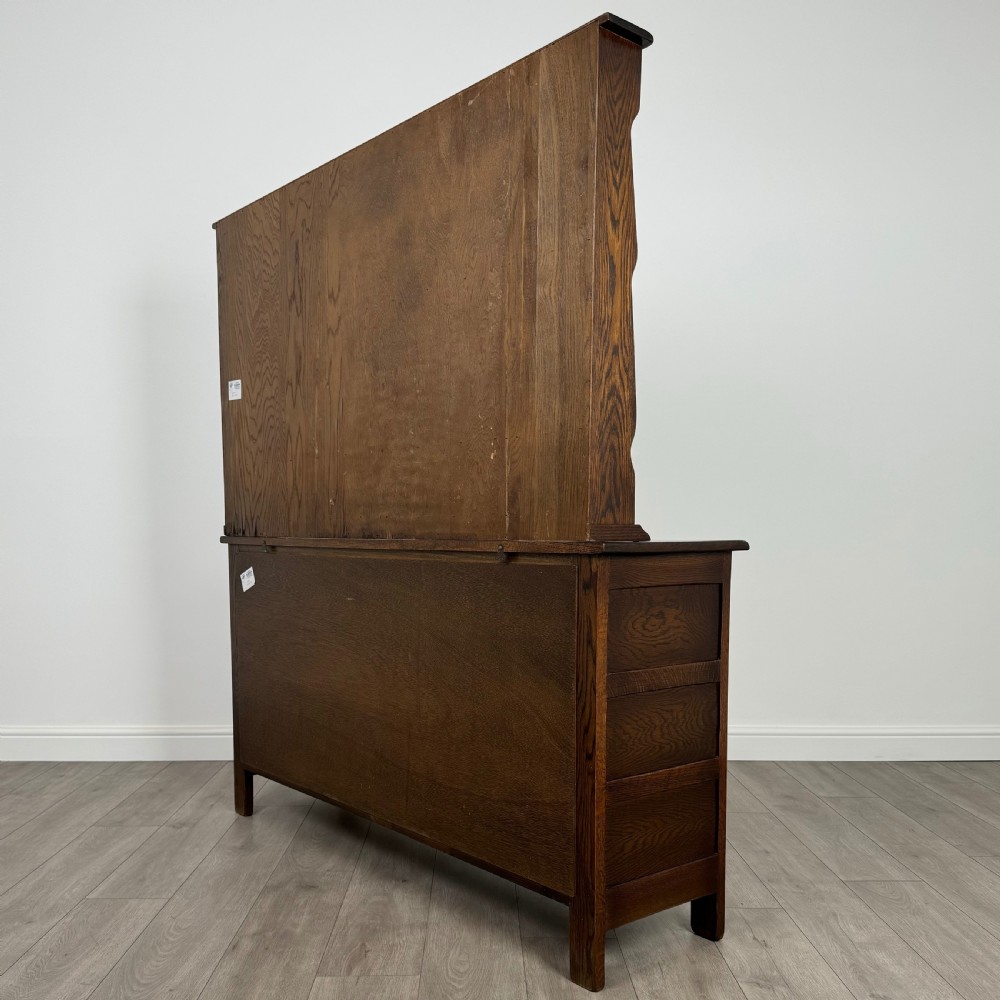 Antique 20th Century Good Quality Dresser In Oak  View VII