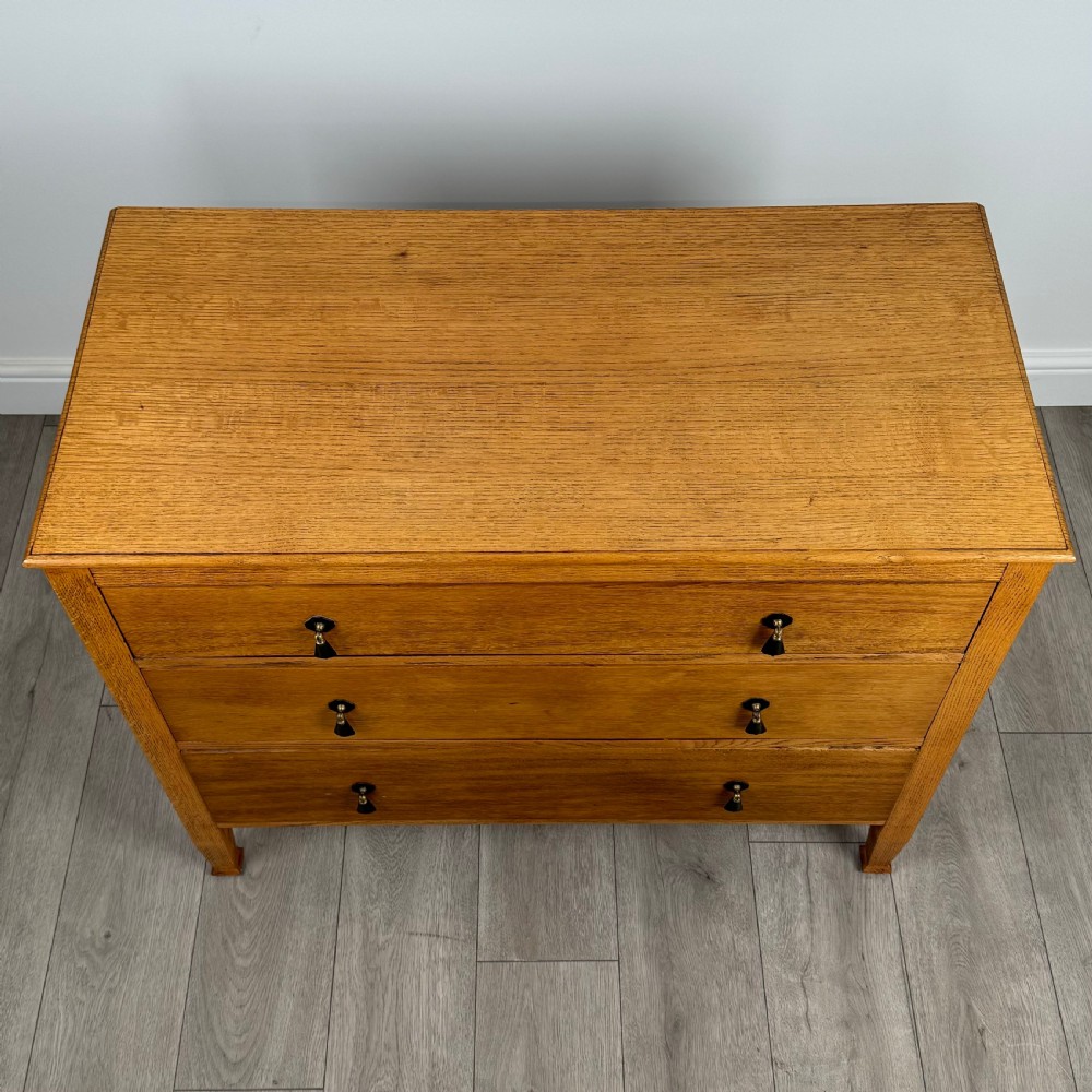 Antique 20th Century Golden Oak Chest Of Drawers View IX