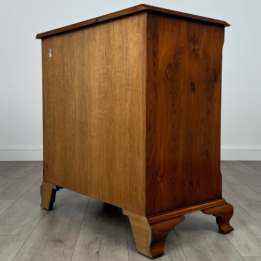 Antique 20th Century Chest Of Drawers In Yew Wood  View VI