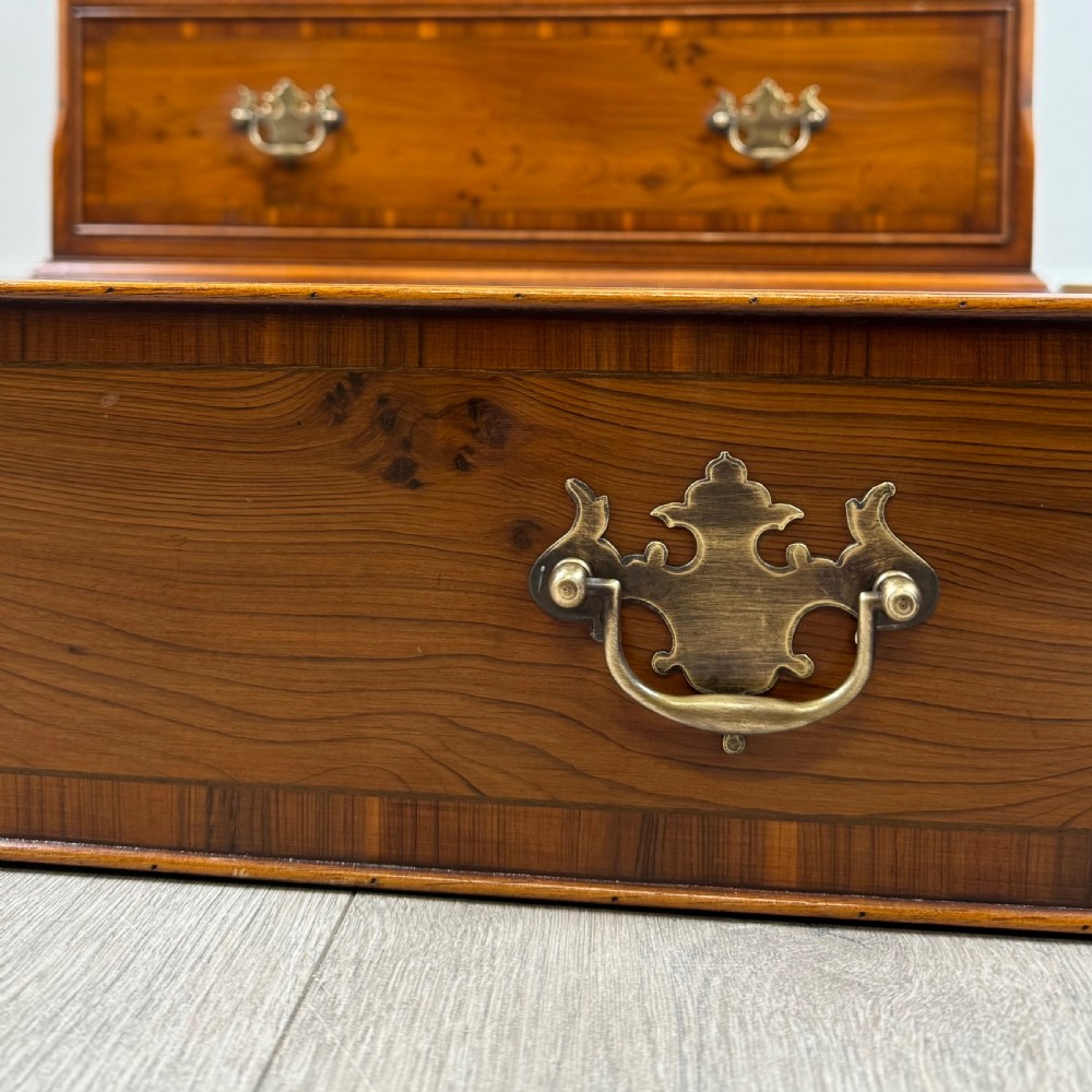 Antique 20th Century Chest Of Drawers In Yew Wood  View XI