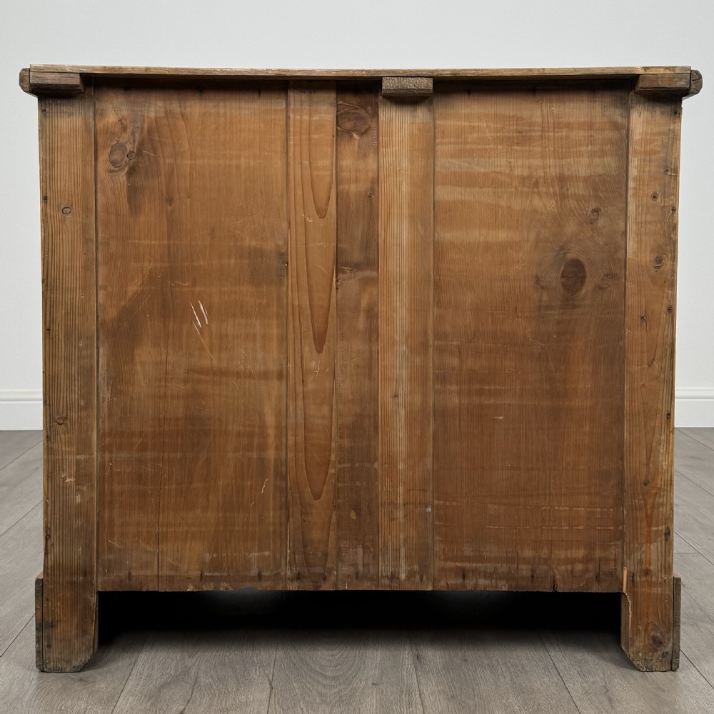 Antique 19th Century Pine Chest Of Drawers  View V