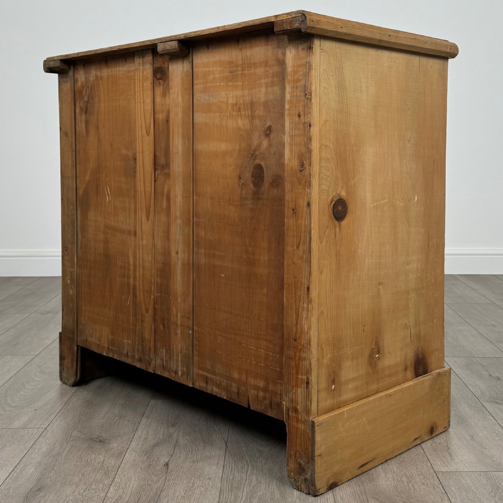 Antique 19th Century Pine Chest Of Drawers  View VI
