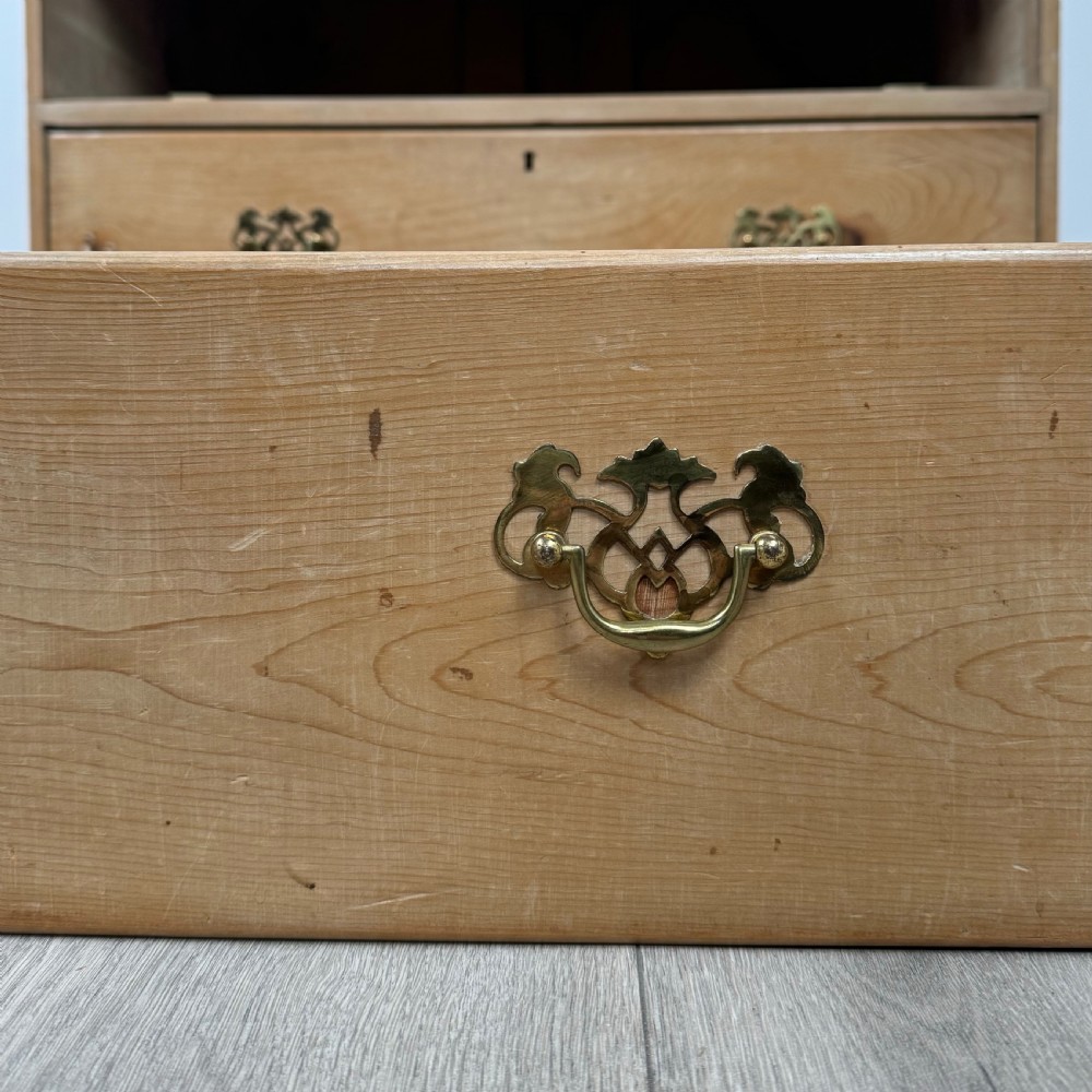 Antique 19th Century Pine Chest Of Drawers  View XI