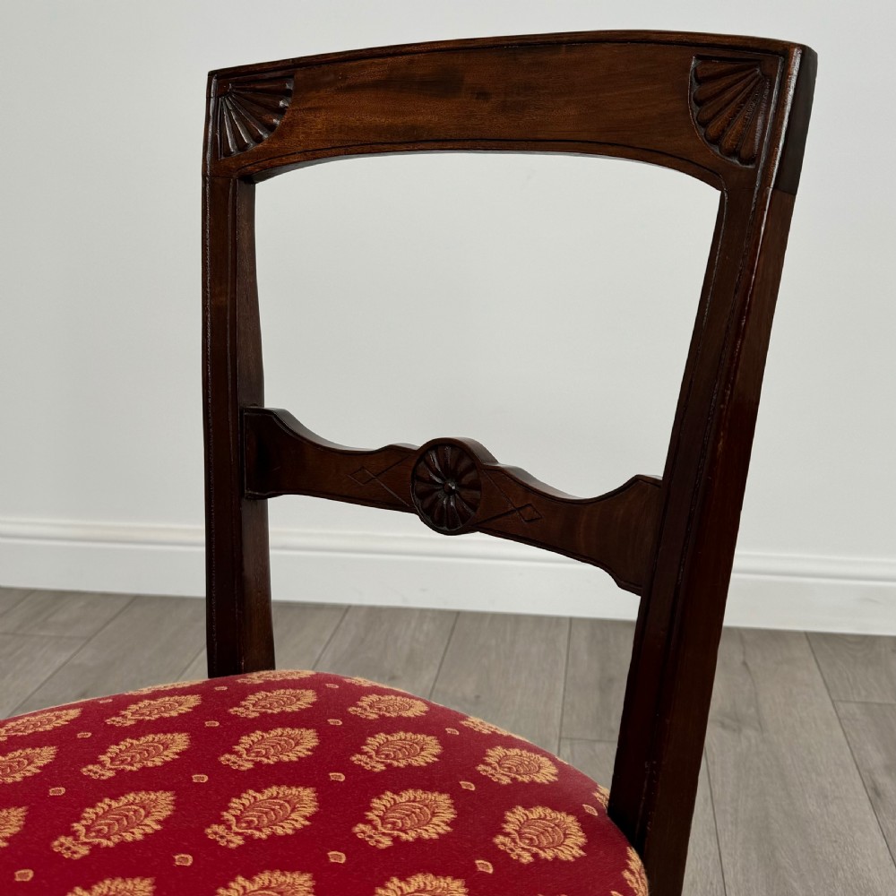 Antique 19th Century Set Of 6 Fine Quality Dining Chairs  View IV