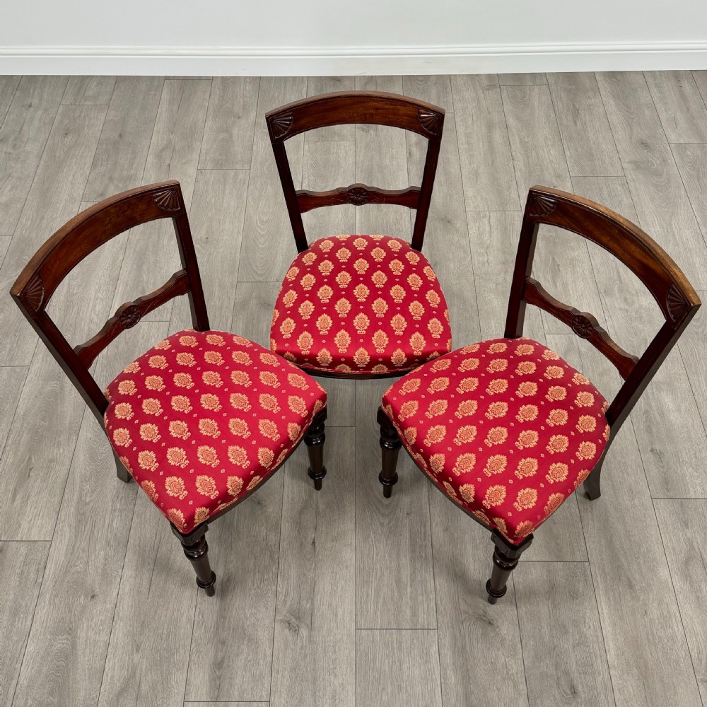 Antique 19th Century Set Of 6 Fine Quality Dining Chairs  View VIII