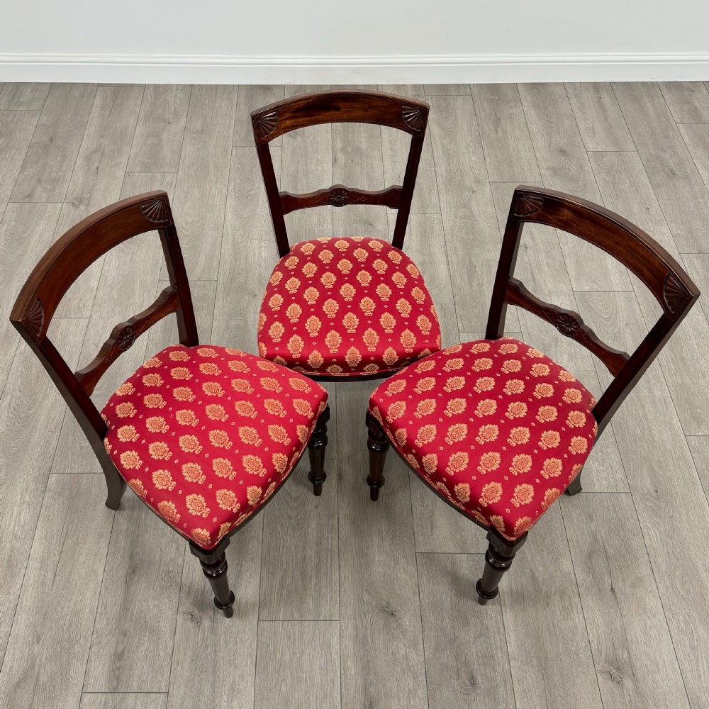 Antique 19th Century Set Of 6 Fine Quality Dining Chairs  View IX