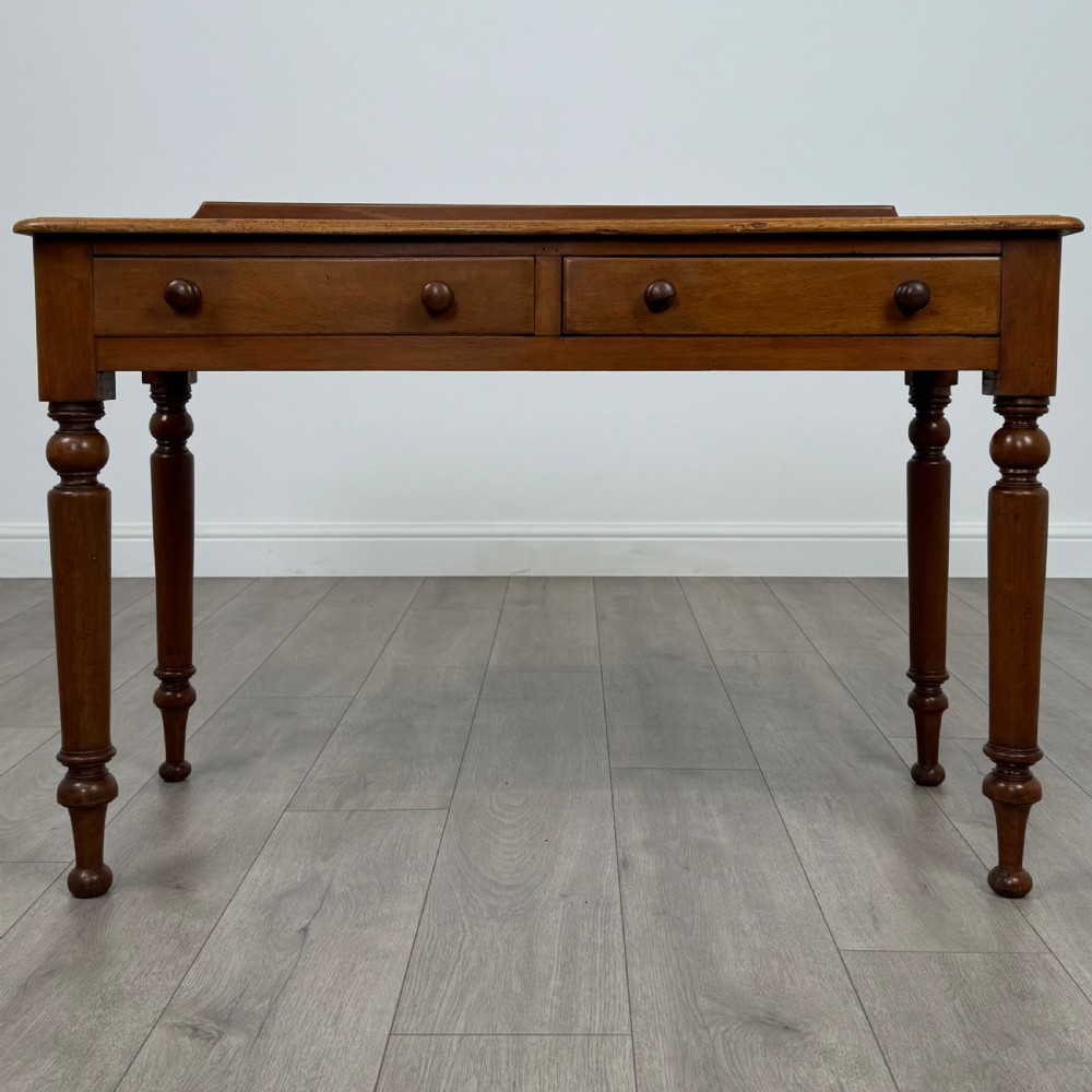 Antique 19th Century Writing Table In Mahogany 