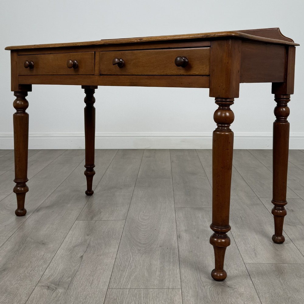 Antique 19th Century Writing Table In Mahogany  View II