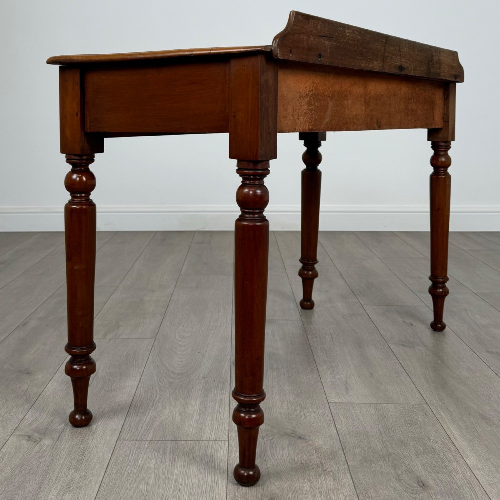 Antique 19th Century Writing Table In Mahogany  View IV