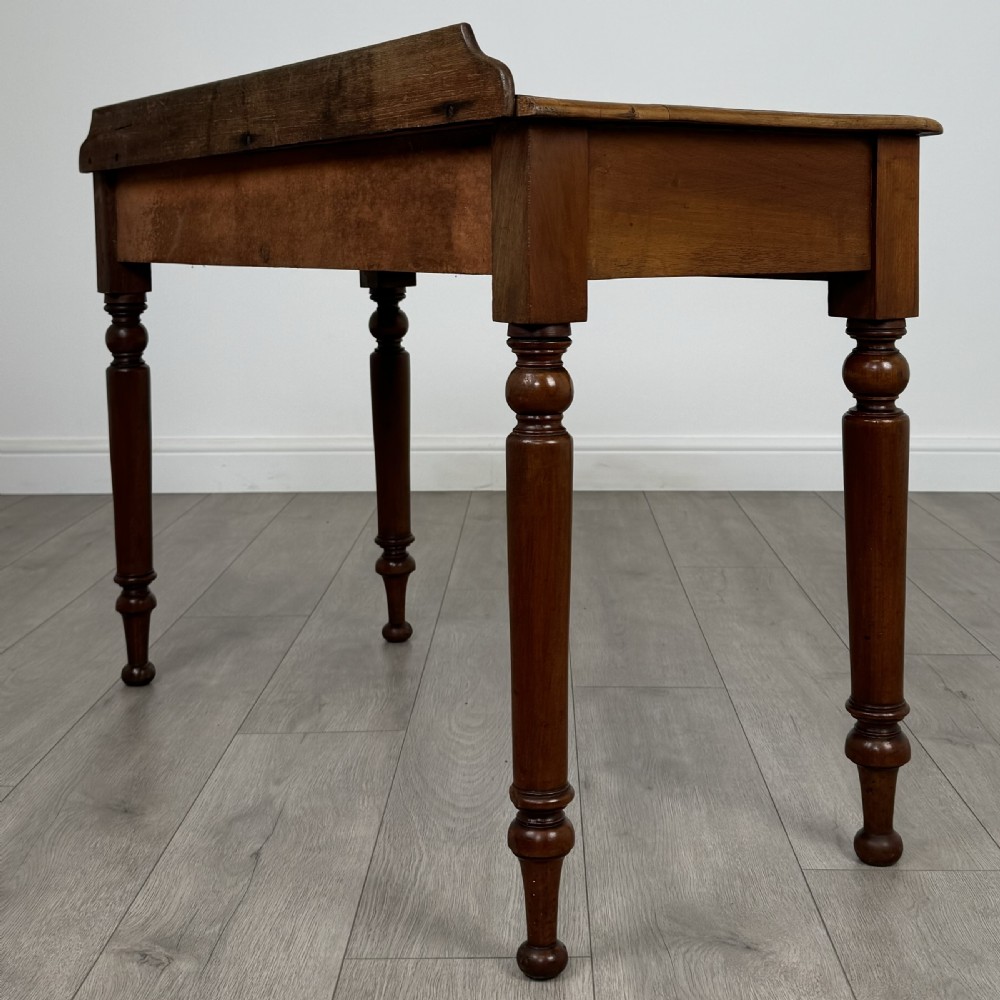 Antique 19th Century Writing Table In Mahogany  View VI
