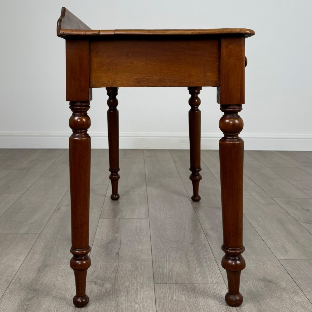 Antique 19th Century Writing Table In Mahogany  View VIII